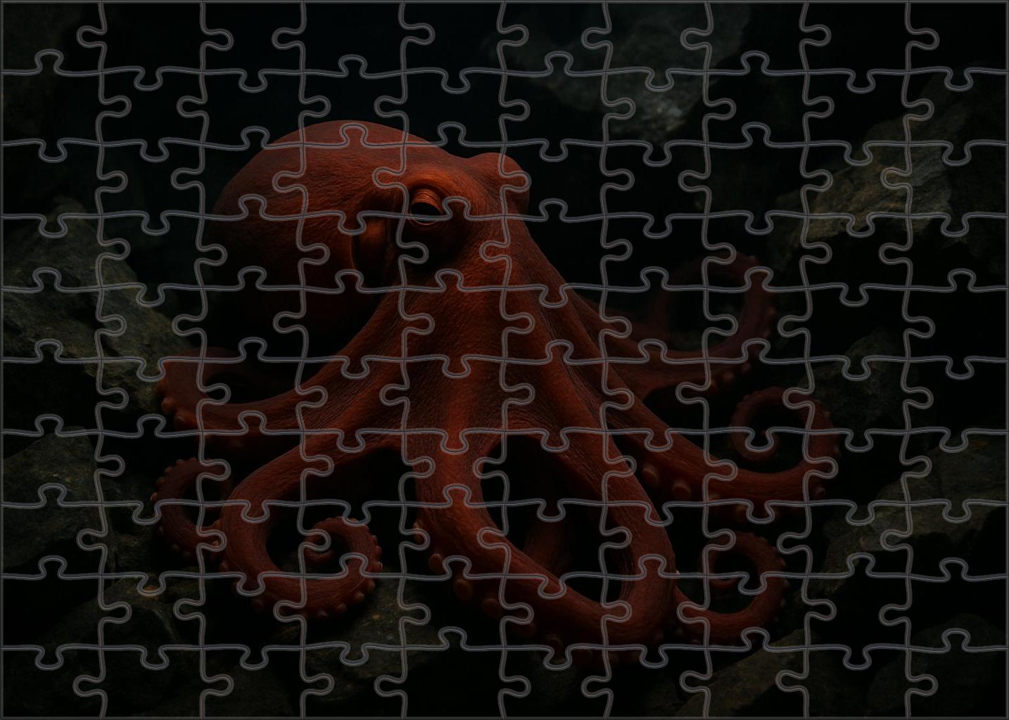 Velvet-spined Octopus Solitary Ambush Predator With Textured Mantle Puzzle Fun