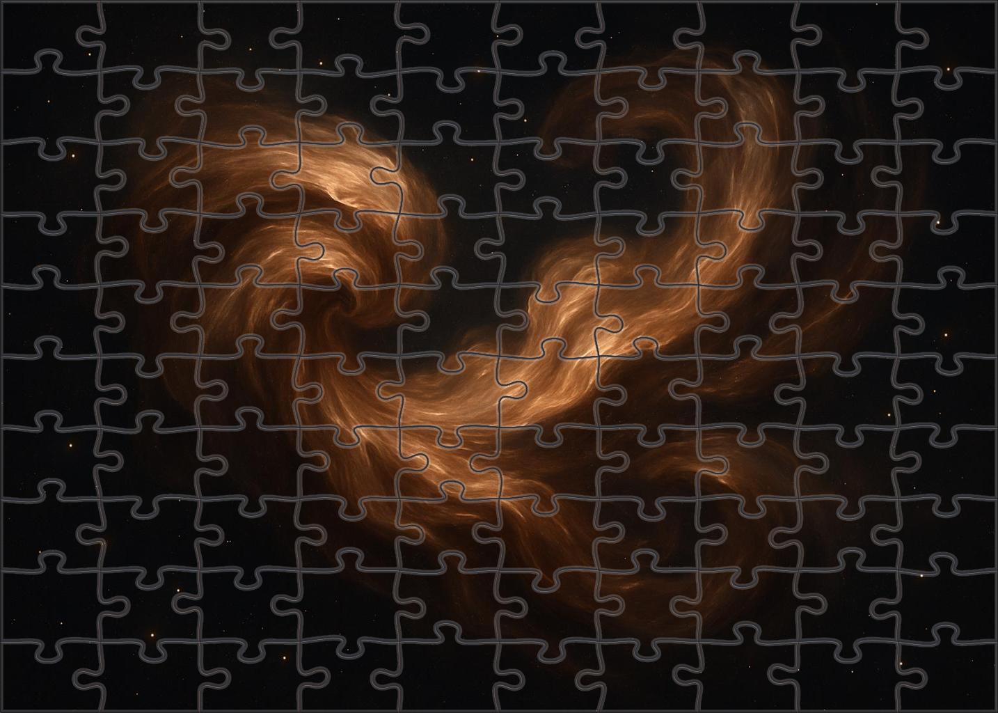 Bronze Cloud Spiral Puzzle For Adults