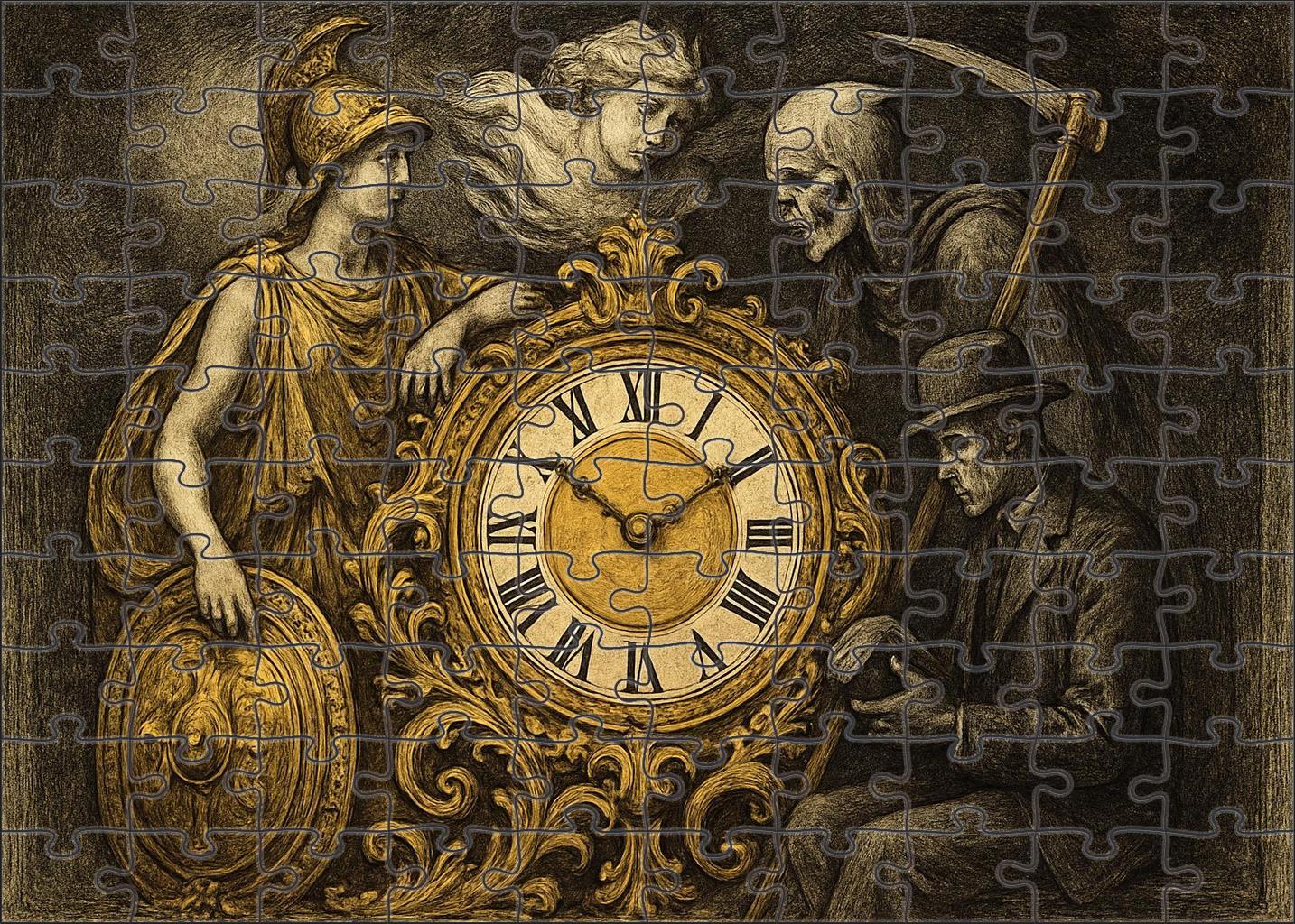Embrace Of Time Unique Puzzle Design