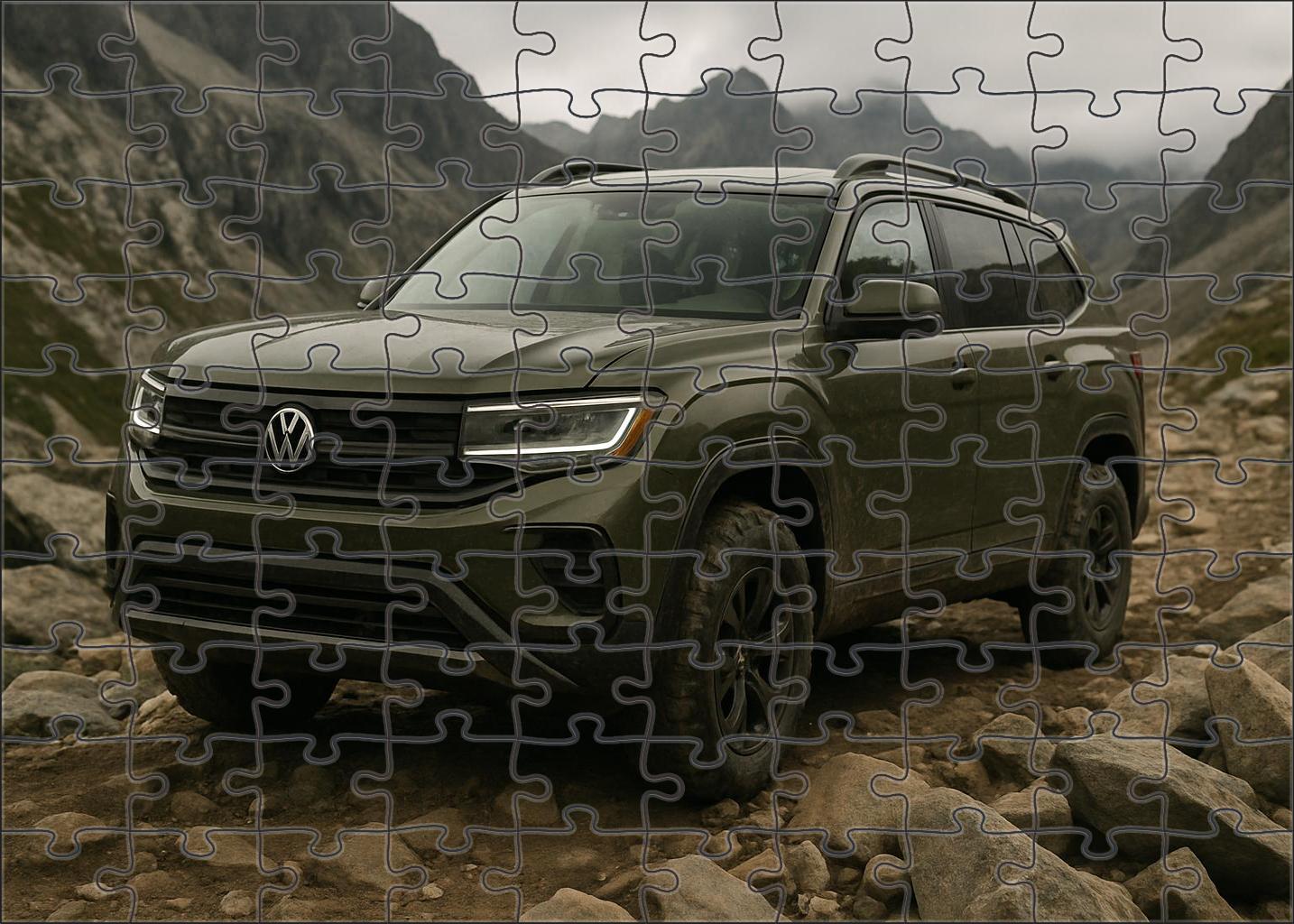 Atlas Frontier X Rugged Turbo-diesel Adventure Wagon 20 Piece Puzzle