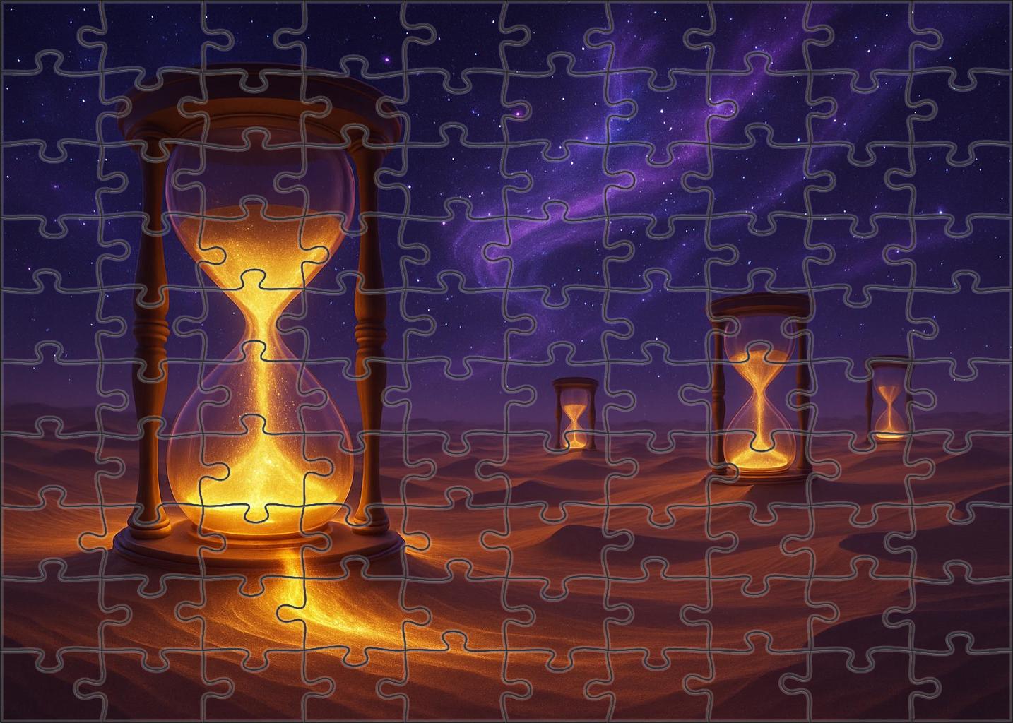The Hourglass Abyss 500 Piece Puzzle
