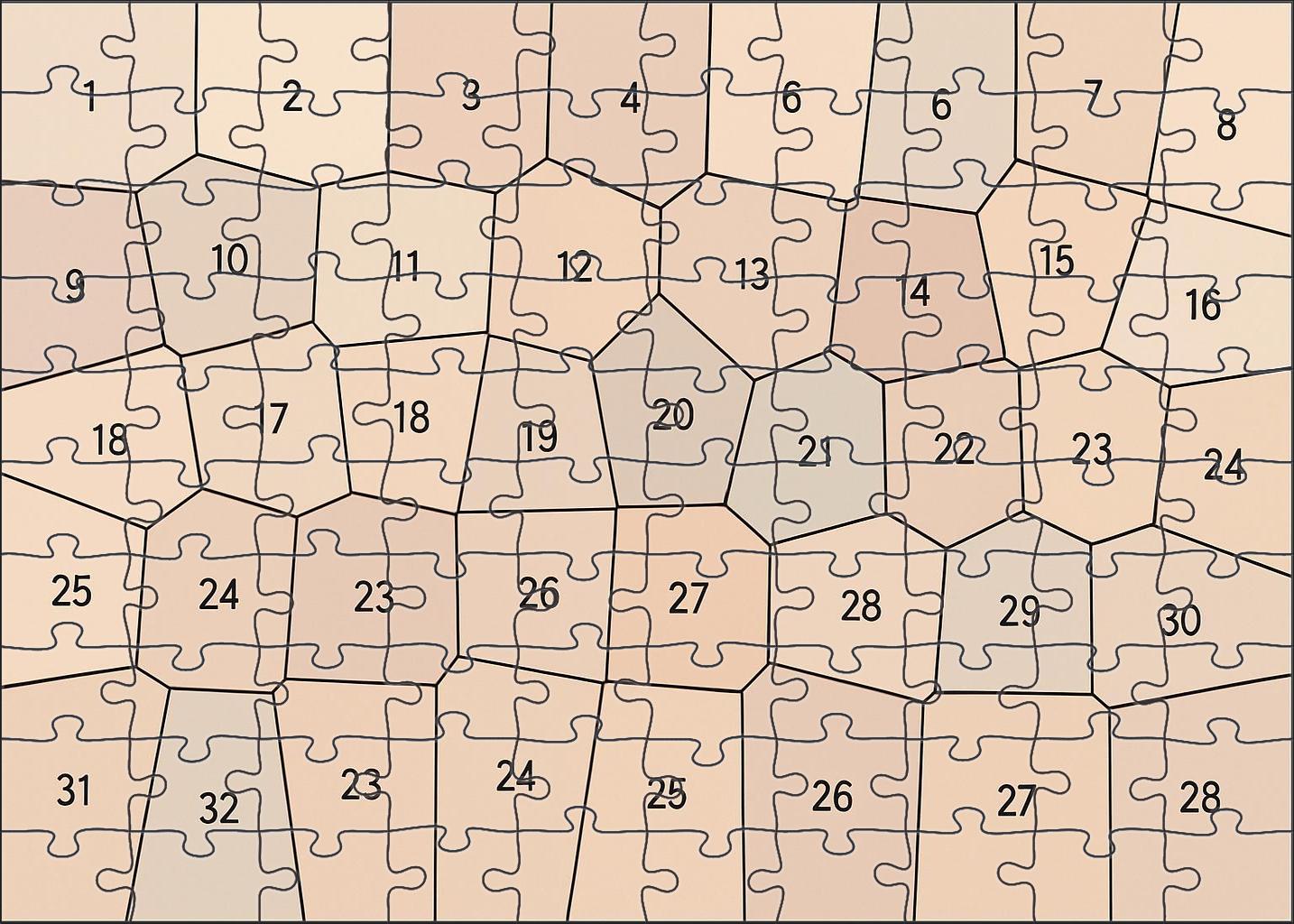 Cadastral Parcel Outline Chart Easy Puzzles