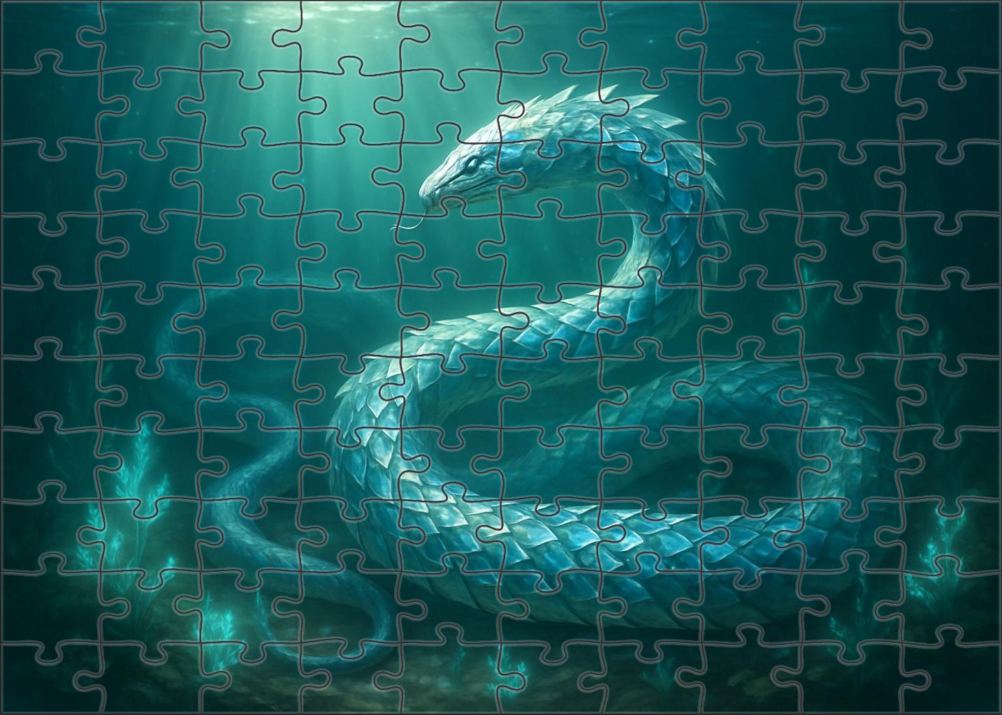Glimmercoil Serpent 300 Piece Puzzle