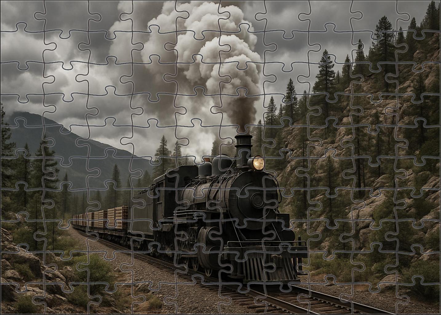 Titanium Ridge Steam Freight Puzzle For Adults
