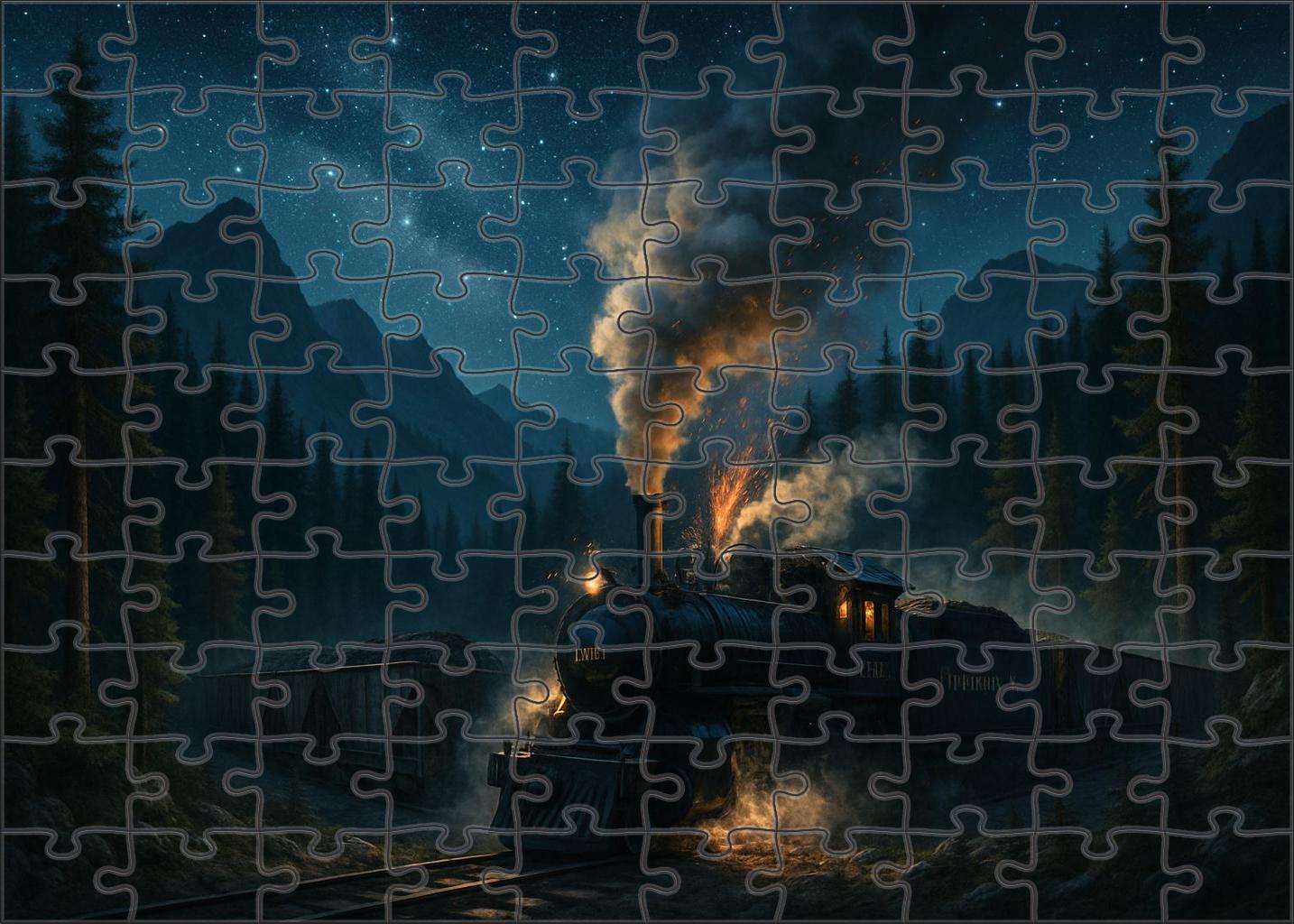 Midnight Iron Steam Easy Puzzles