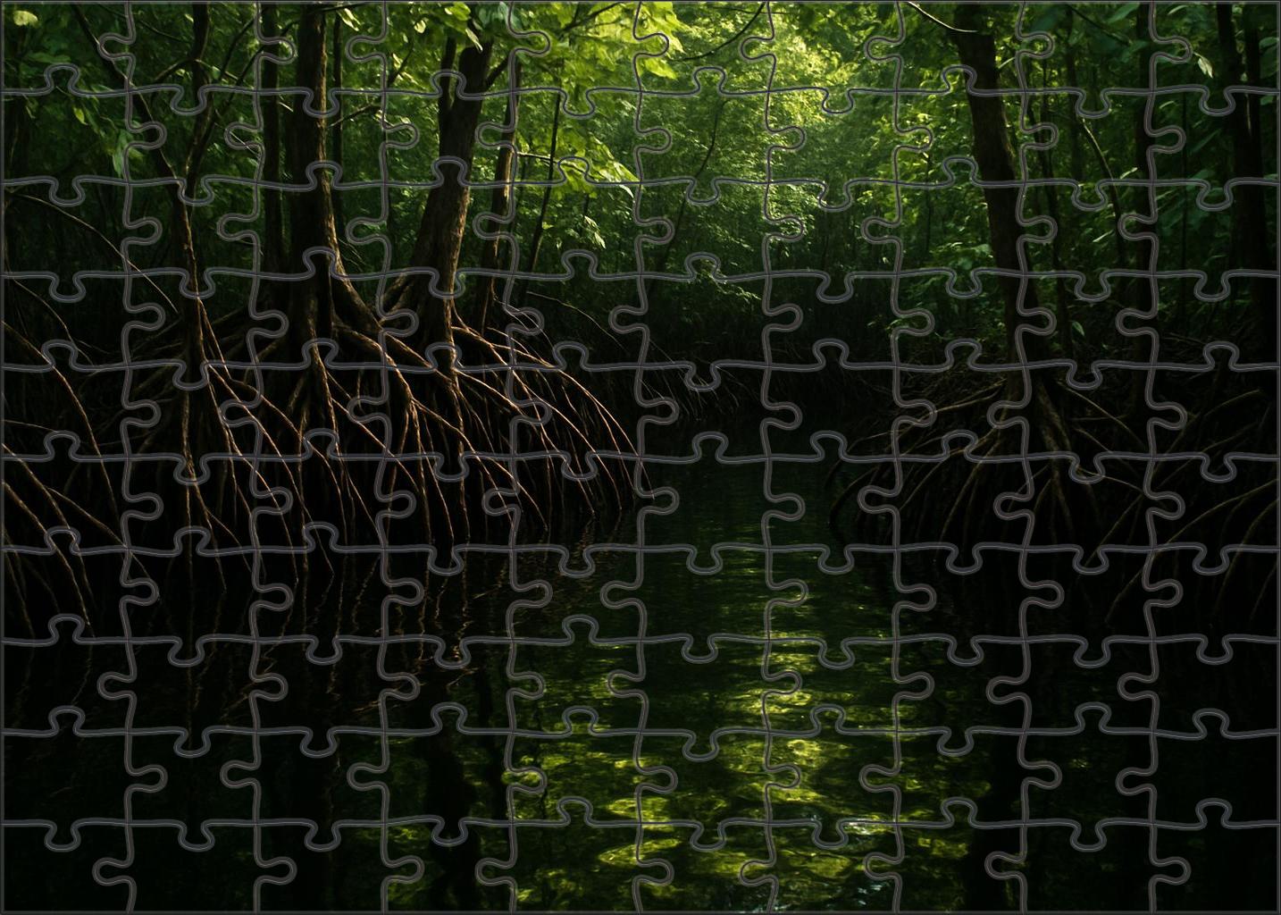 Emerald Mangrove Refuge 200 Piece Puzzle