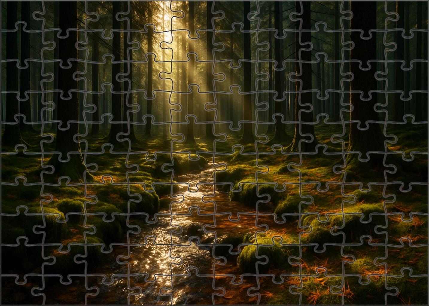 Whispering Pine Hollow 200 Piece Puzzle