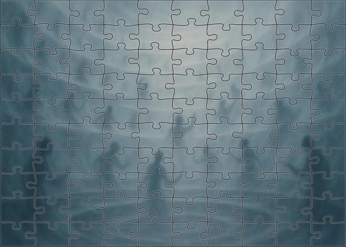 The Silhouette Theater Shadows Dancing On Endless Walls Of Mist Unique Puzzle Design