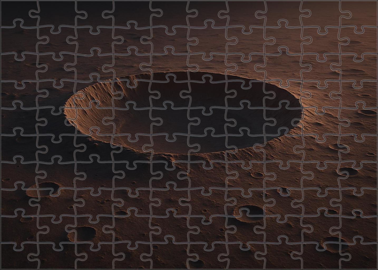 Twilight Crater Basin 200 Piece Puzzle