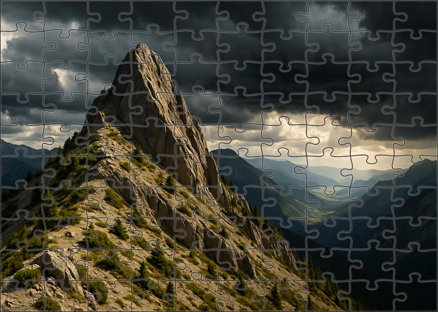 Storm Peak Overlook 200 Piece Puzzle