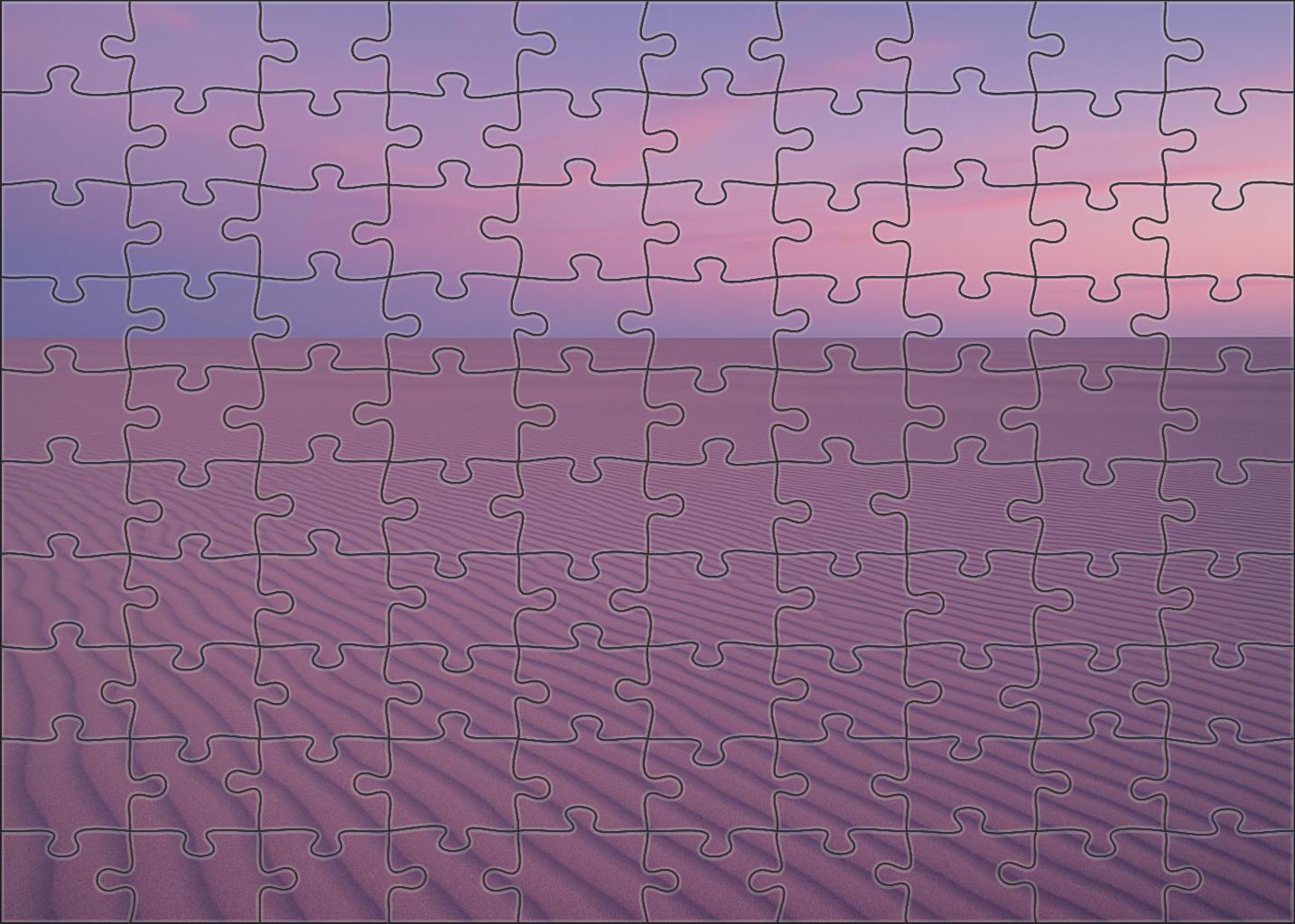 Wind-sculpted Flats Expansive Rippled Sand Plains At Dusk Easy Puzzles