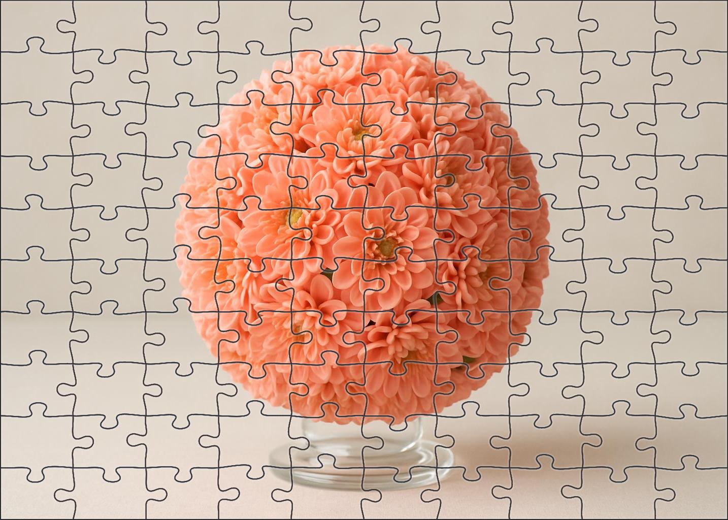 Coral Reef Floral Sphere Puzzle Collection