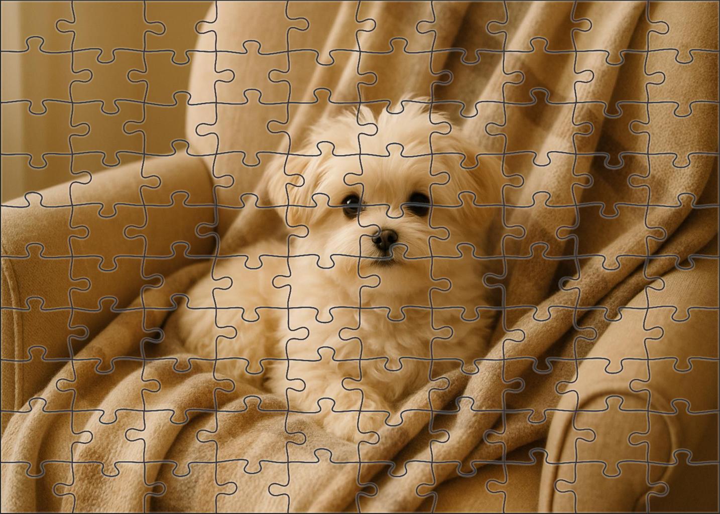 Cream Whisper Family Puzzles