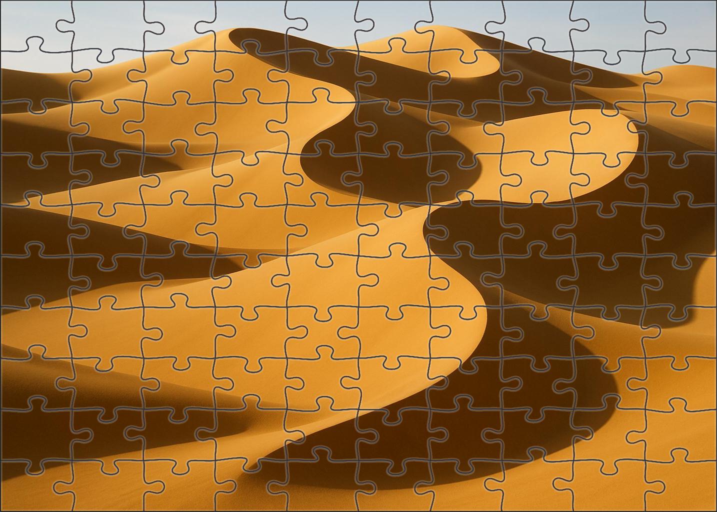 Golden Crescent Sanctuary 1000 Piece Puzzle