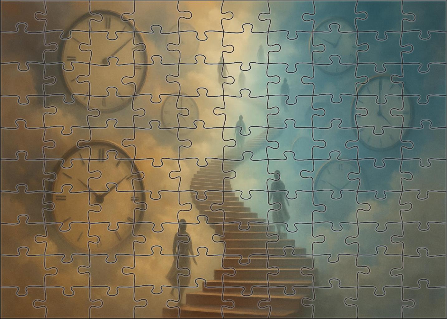 The Infinite Staircase Of Forgotten Hours Puzzle For Kids