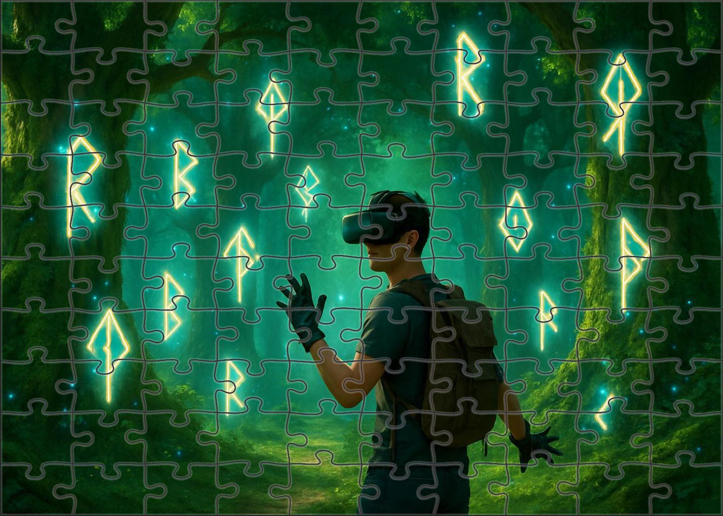 Virtual Reality Questing Immersive Fantasy Worlds With Adaptive Storylines And Haptic Feedback Easy Puzzles