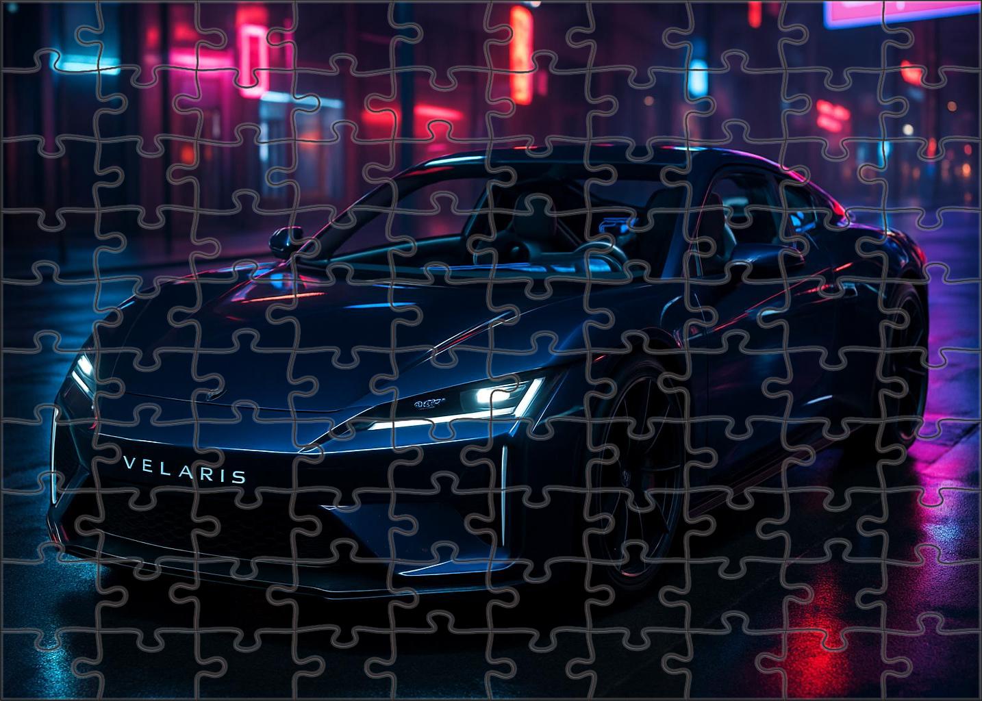 Velaris Phantom Limited Edition Mid-engine Supercoupe 20 Piece Puzzle