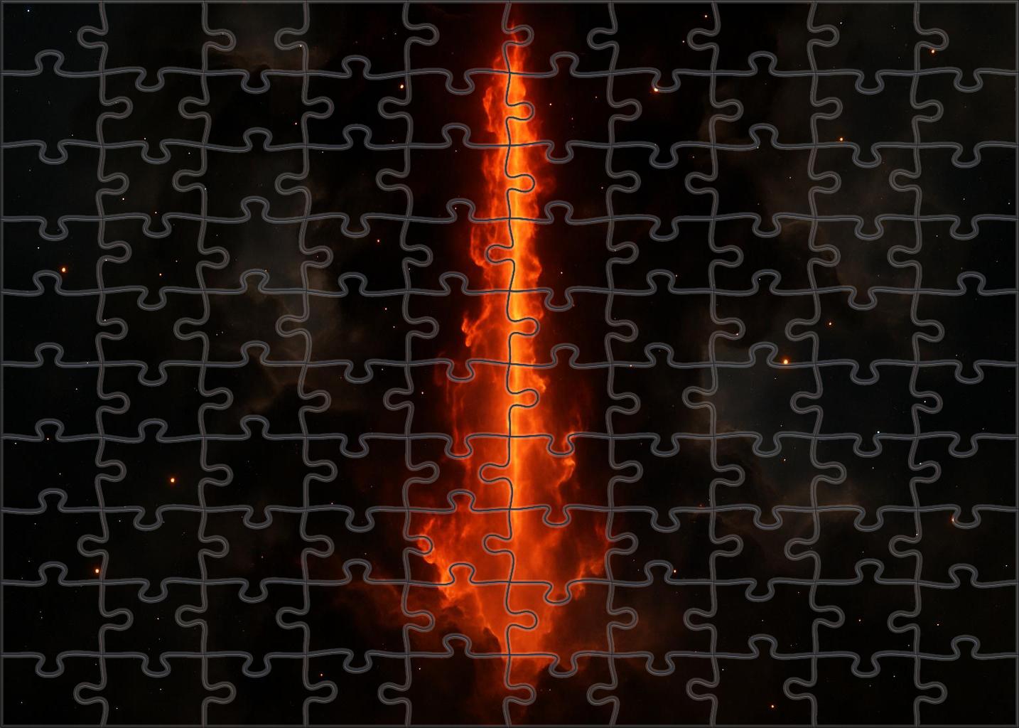 Nebular Flame Jet 20 Piece Puzzle