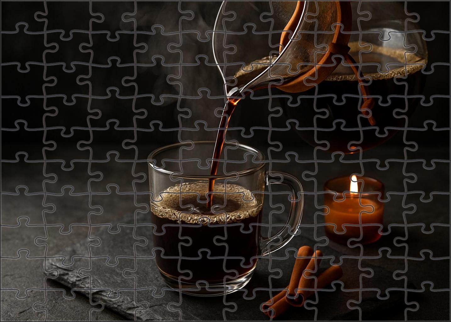 Evening Ember Roast Puzzle For Kids