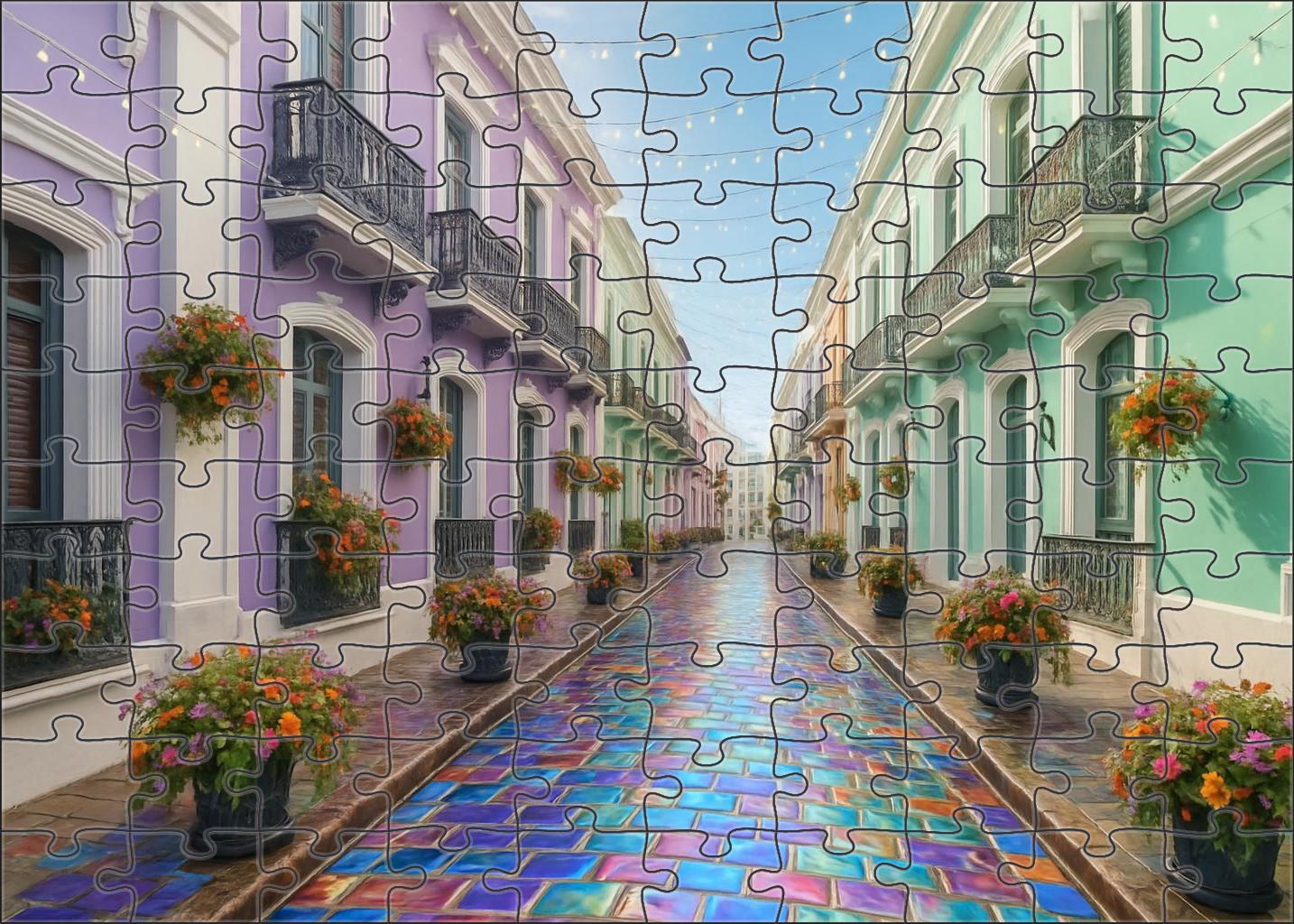 Iridescent Walk 20 Piece Puzzle
