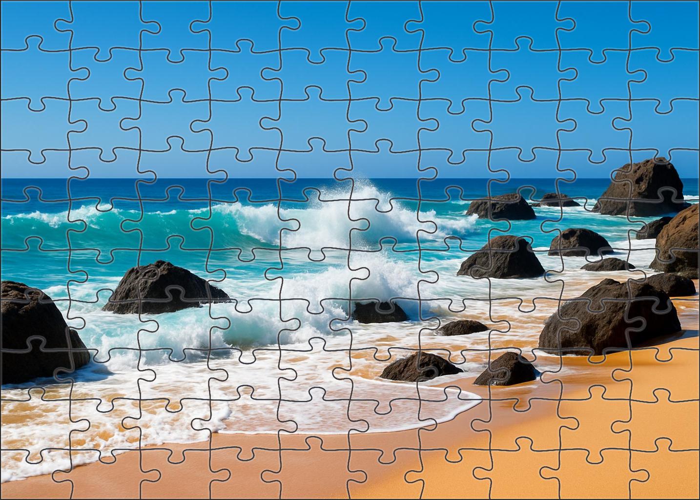 Sapphire Wave Cove Puzzle Challenge