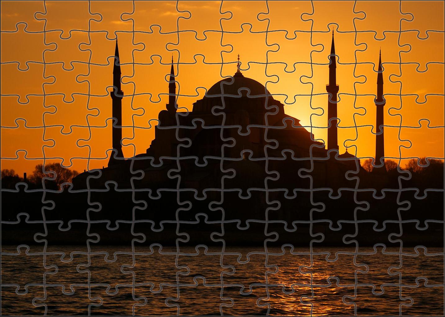 Hagia Sophia Istanbul Turkey Recognized By 6783 Globally For Architectural Innovation And Historical Significance Puzzle Fun