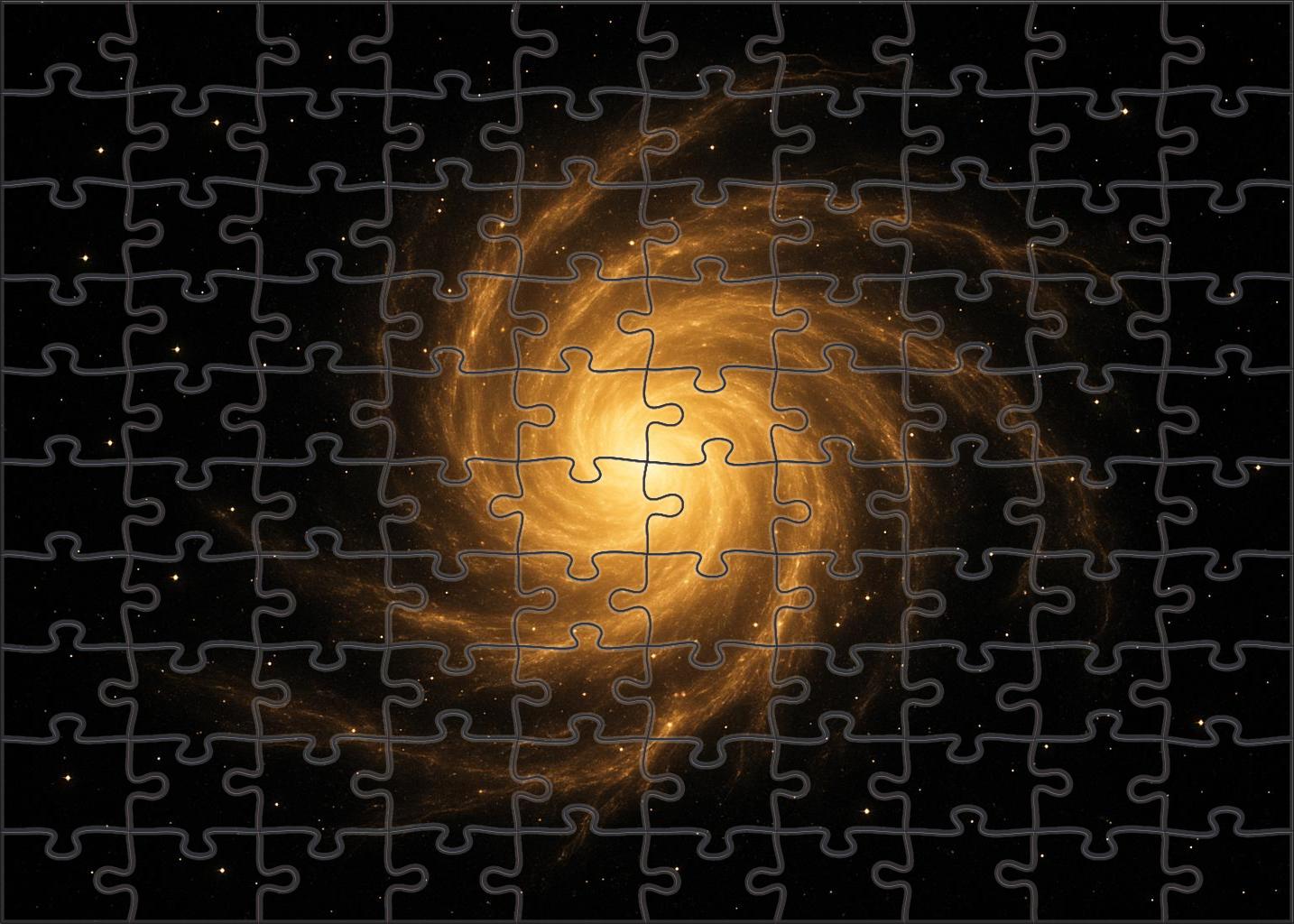 Golden Spiral Nebula 100 Piece Puzzle