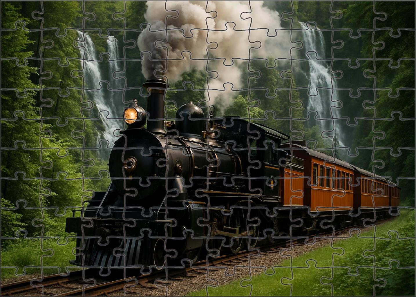Verdant Valley Heritage Steam 300 Piece Puzzle