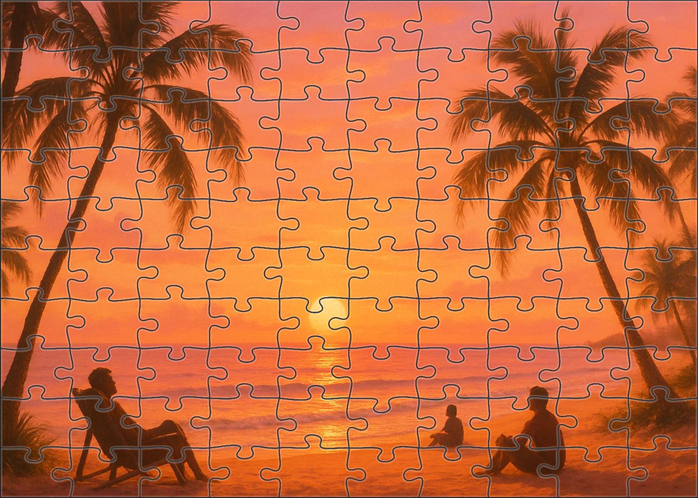 Chillwave Summer Escapism Lo-fi Beats And Pastel Beachside Reveries 20 Piece Puzzle