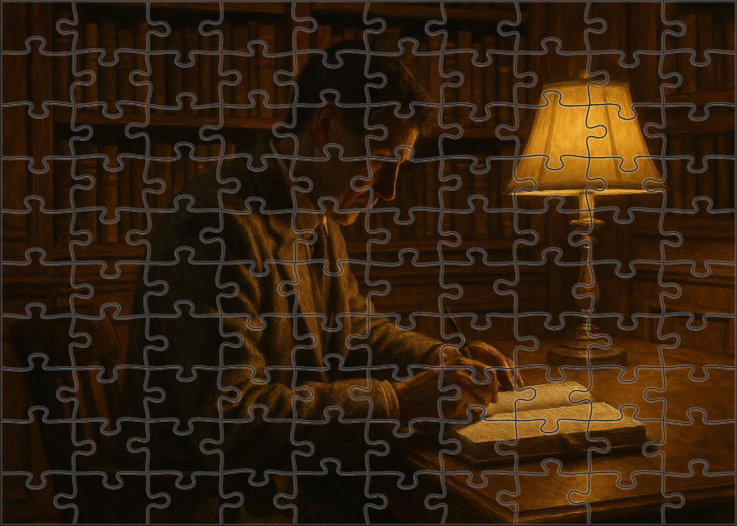 Dark Academia Literature Aesthetic Challenging Puzzles