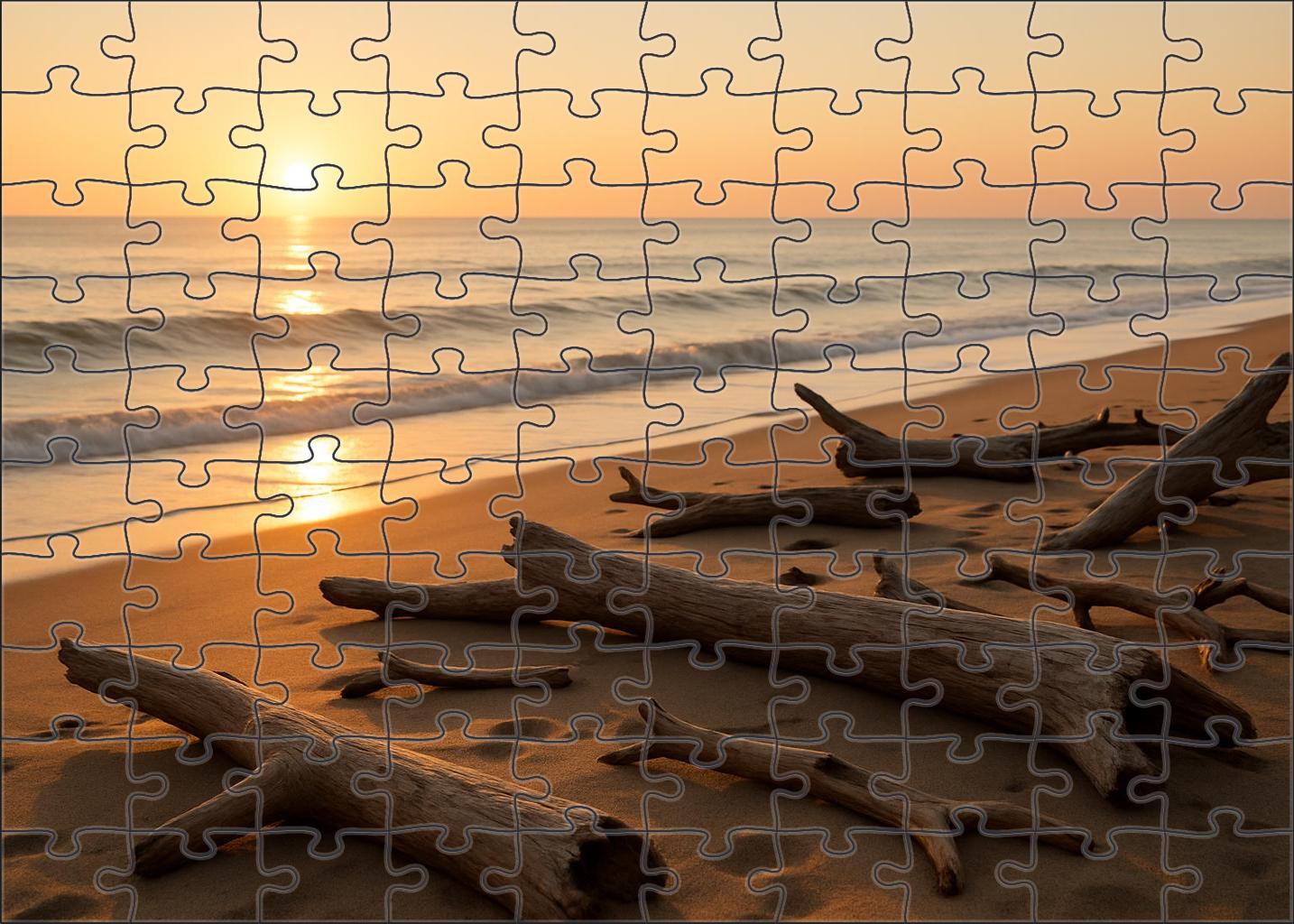 Sunrise Driftwood Bay Puzzle Fun