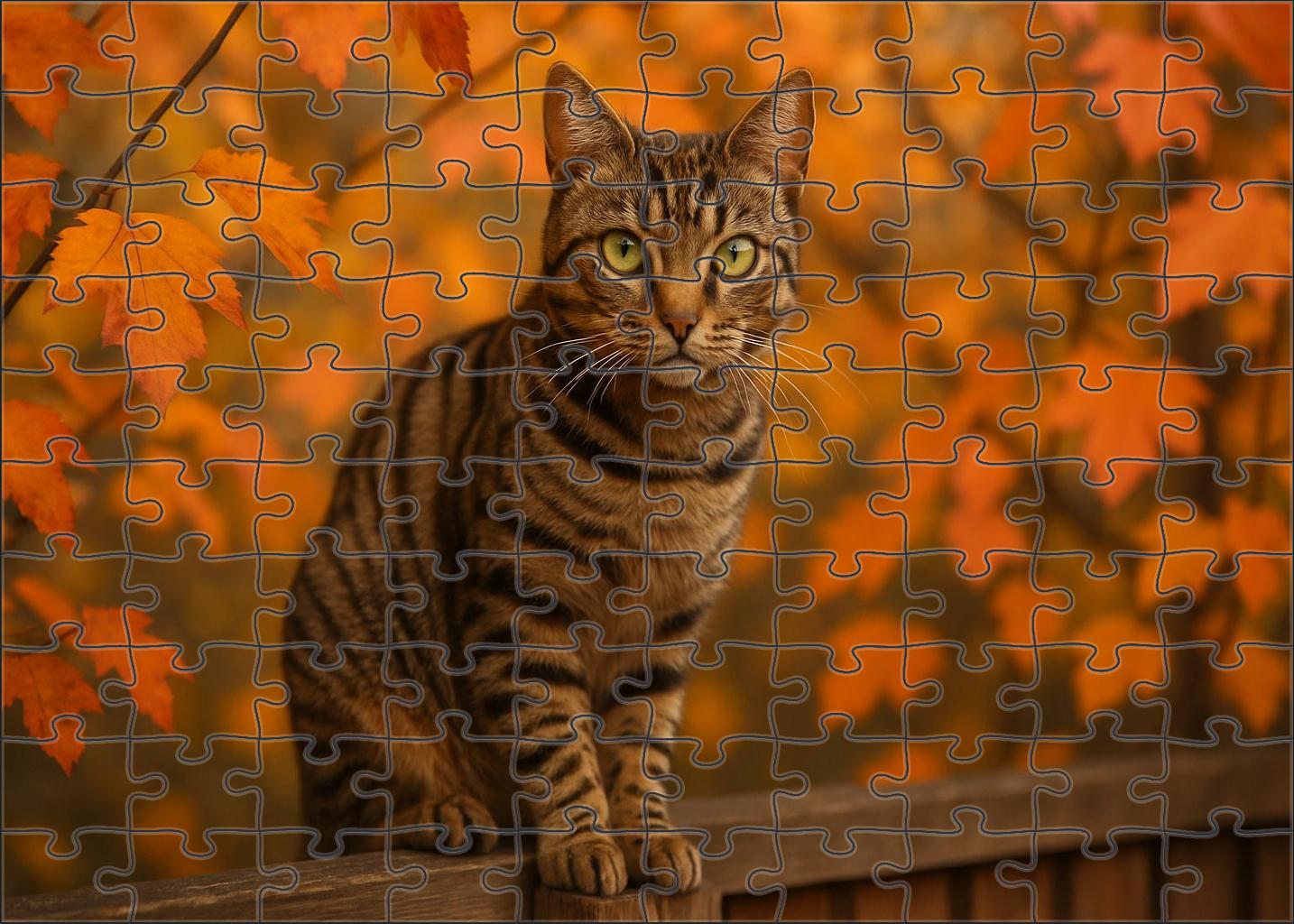 Dusky Stripe Mysterious Brown Mackerel Tabby With Lively Spirit Challenging Puzzles