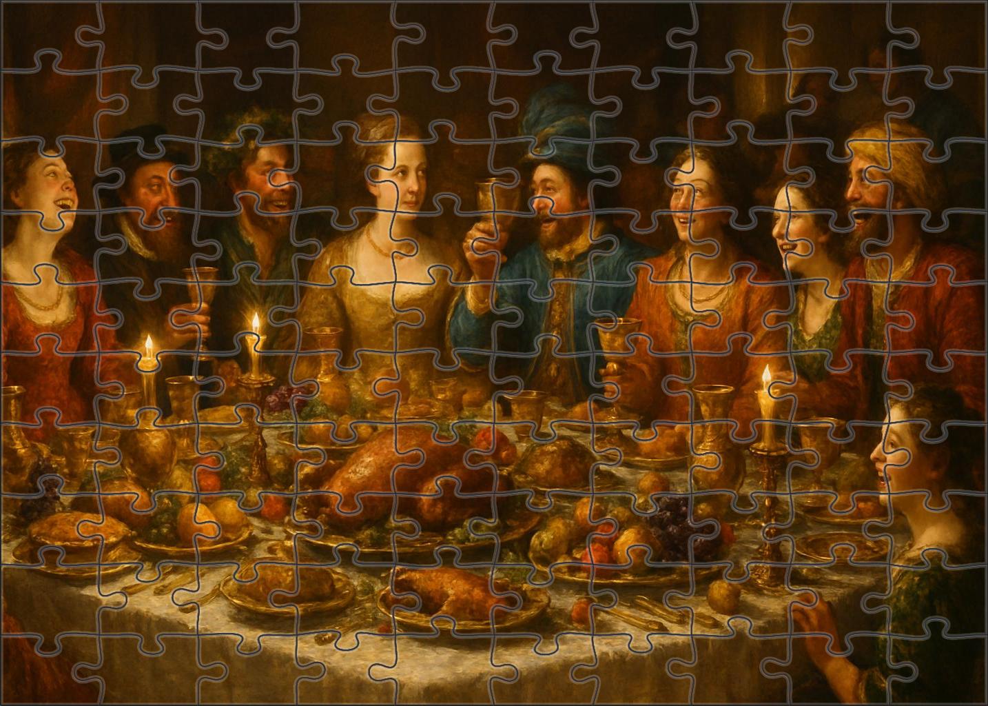 Feast Of Revelry Unique Puzzle Design