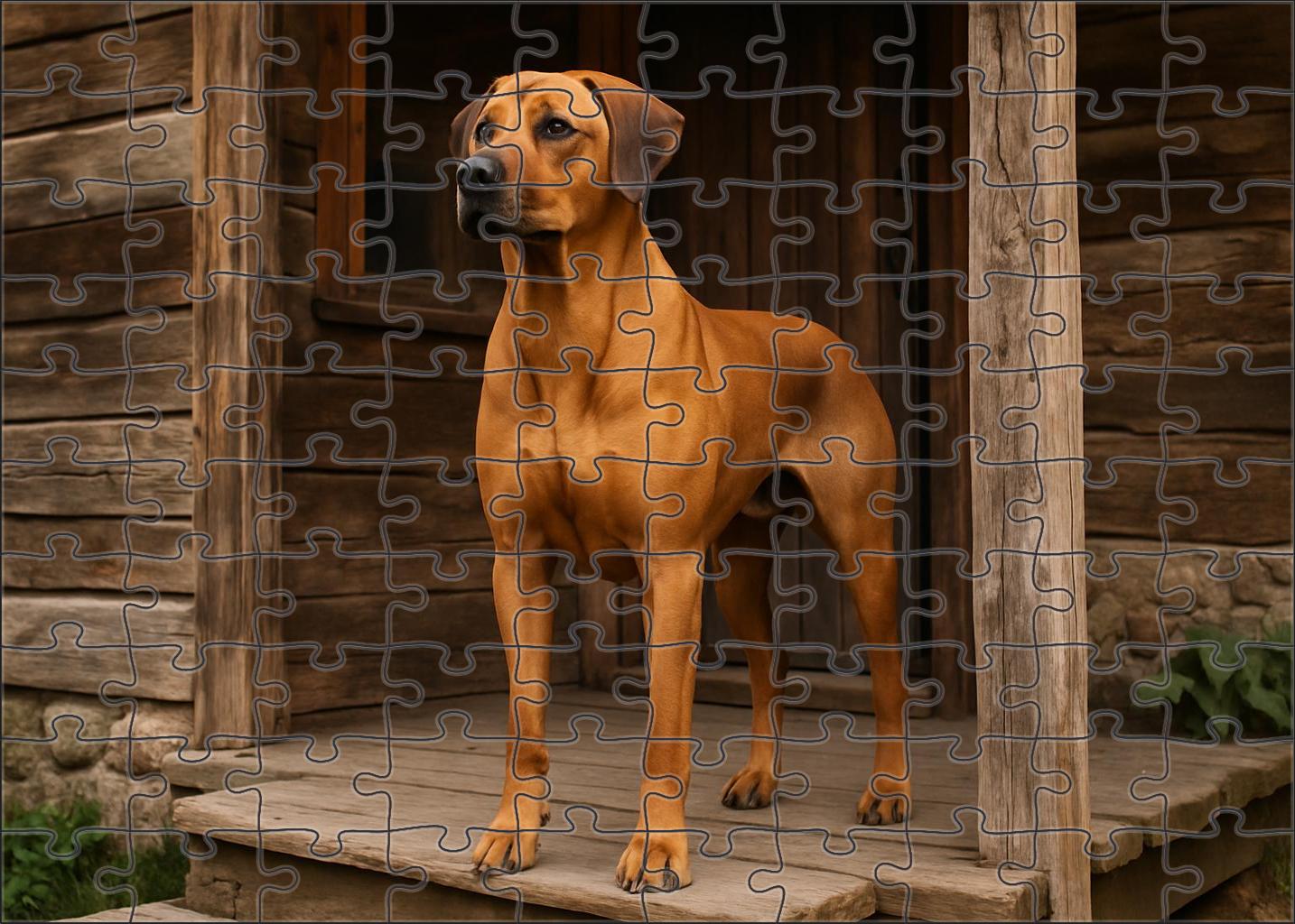 Tawny Sentinel 100 Piece Puzzle