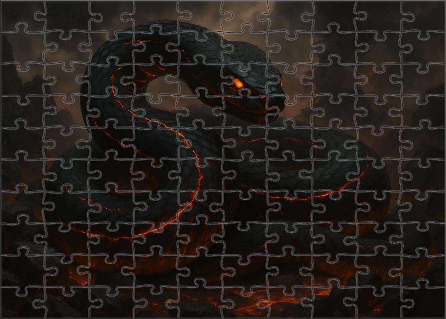 Cindercoil Basilisk 300 Piece Puzzle