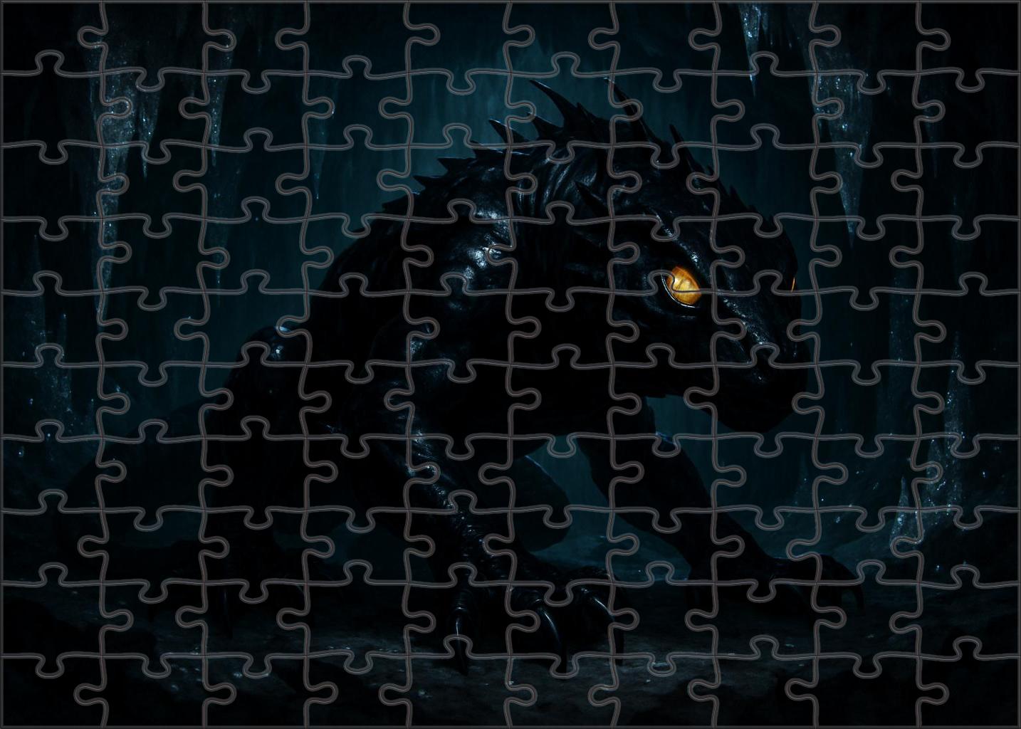 Ebonclaw Basilisk Unique Puzzle Design