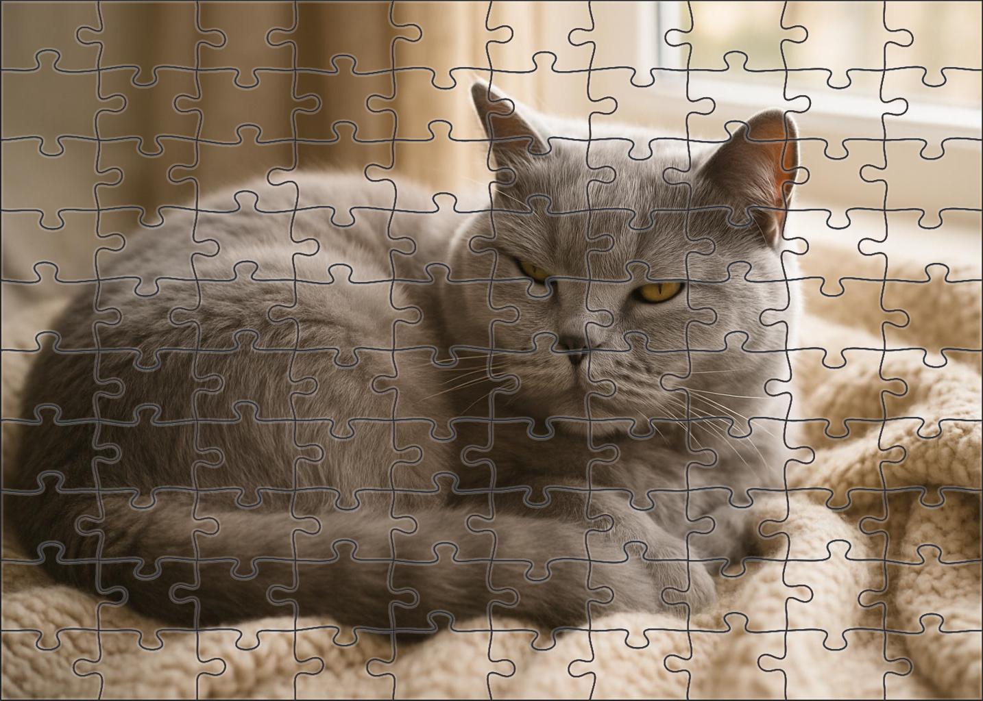 Velvet Dawn Plush Grey Medium Hair With Affectionate Heart Puzzle Challenge