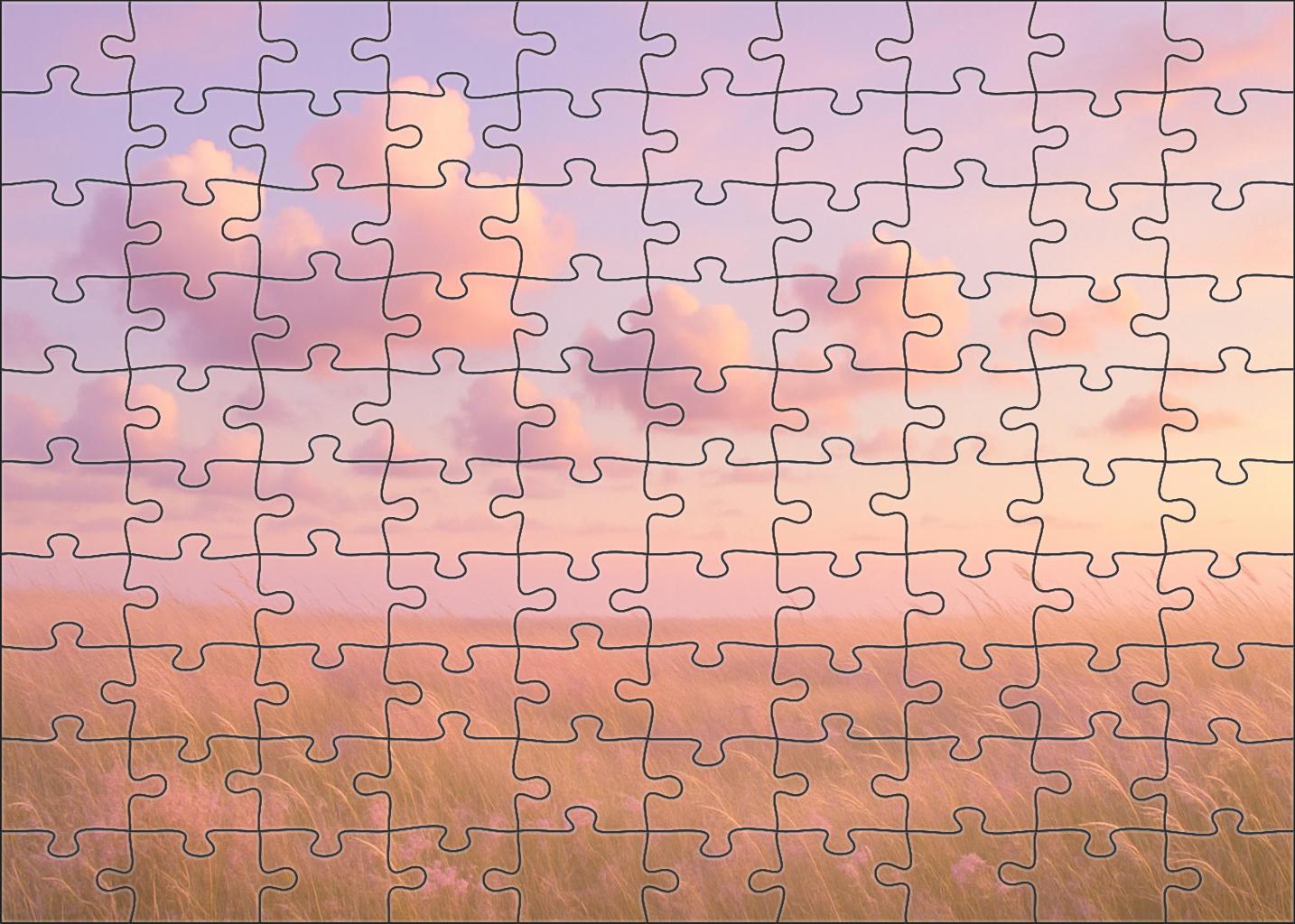 Pastel Meadow Breeze 50 Piece Puzzle