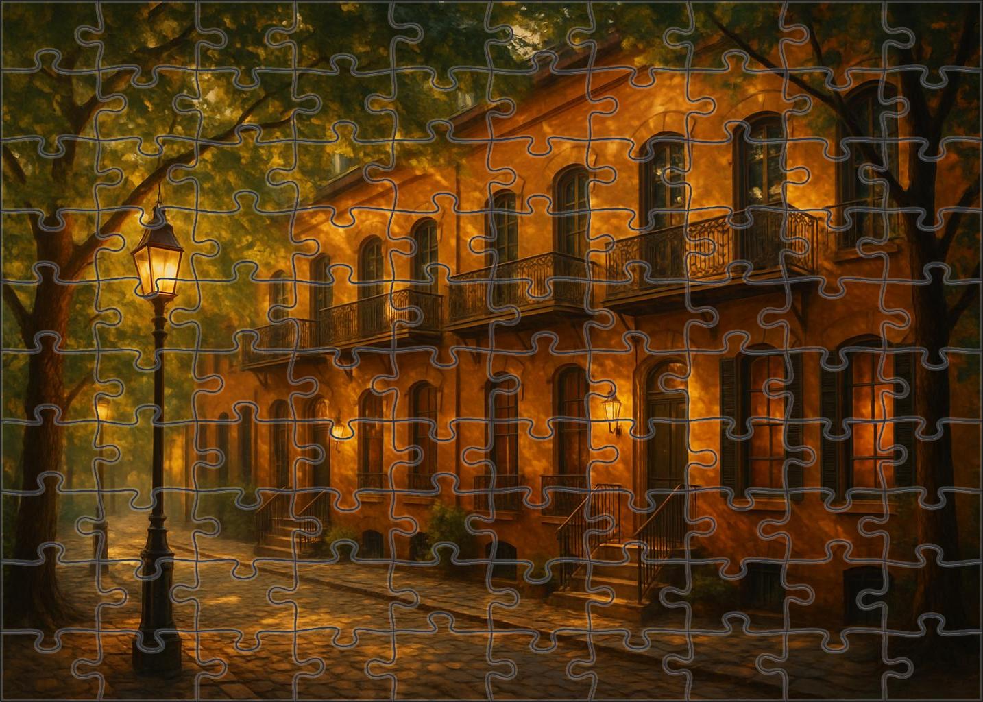 Amber Grove Terrace 200 Piece Puzzle