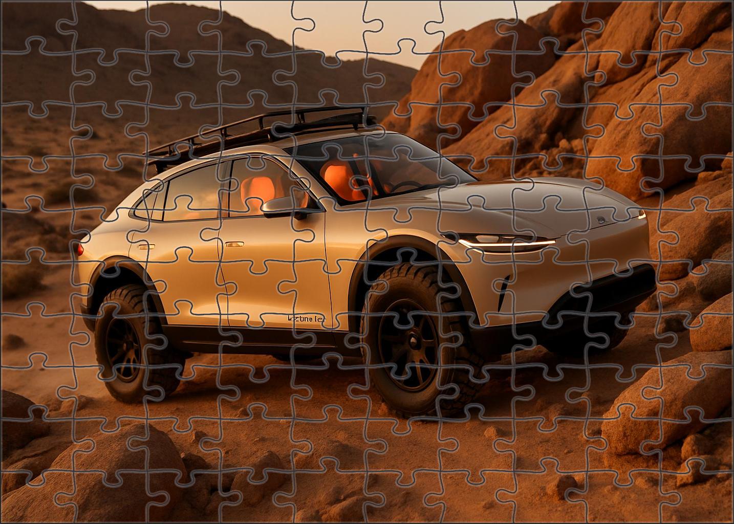 Vesper Nomad Gt Luxurious Hybrid Off-road Tourer 20 Piece Puzzle