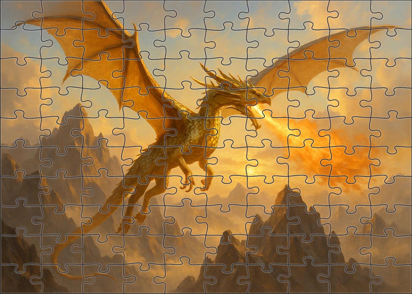 Skyflare Wyrm 20 Piece Puzzle