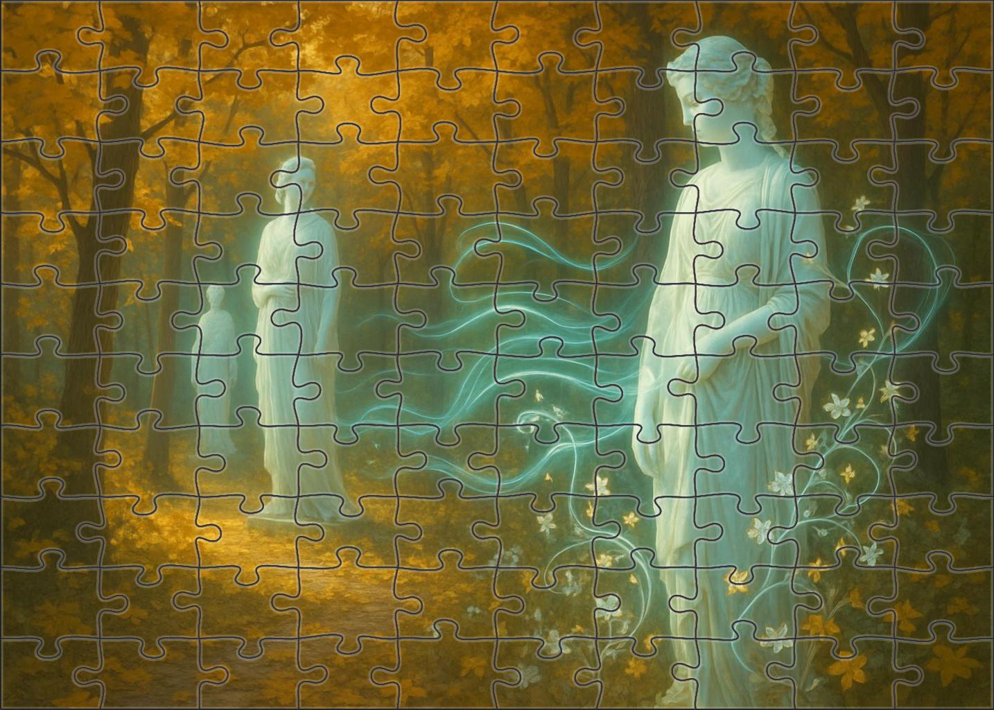 Whispering Marble Grove 500 Piece Puzzle