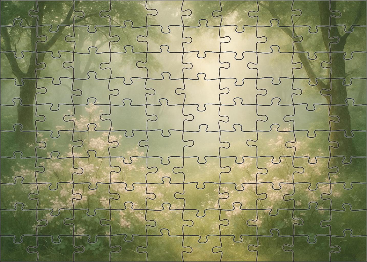 Lavender Mist Hollow 1000 Piece Puzzle