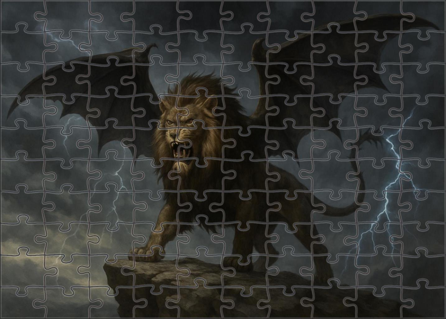 Stormpeak Manticore 20 Piece Puzzle