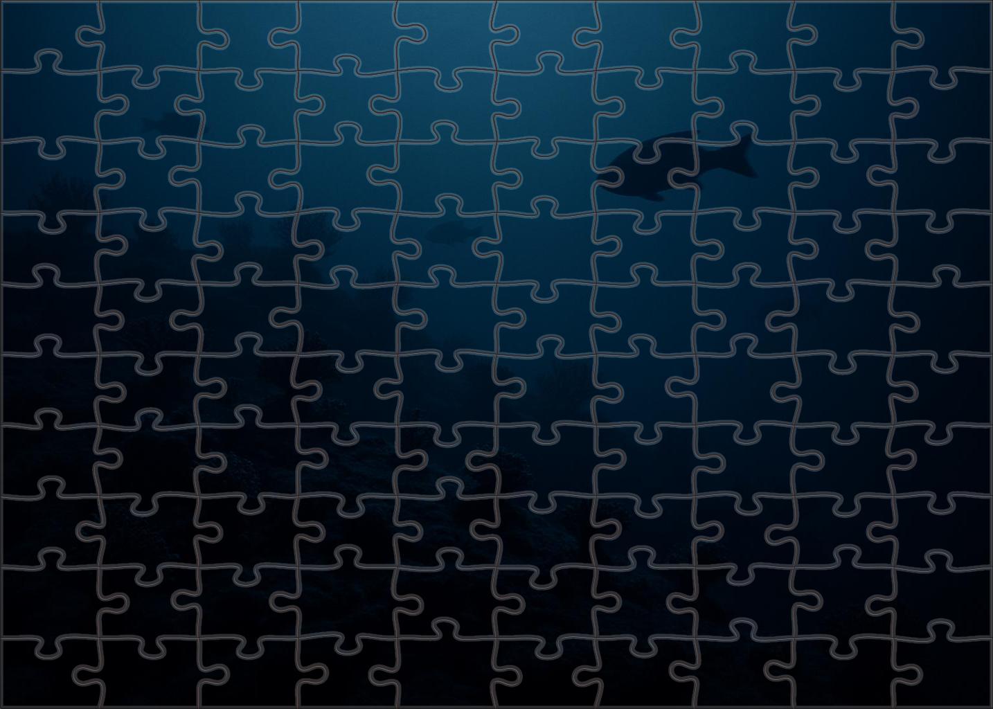 Twilight Deep Sea Ridge Custom Jigsaw Puzzle