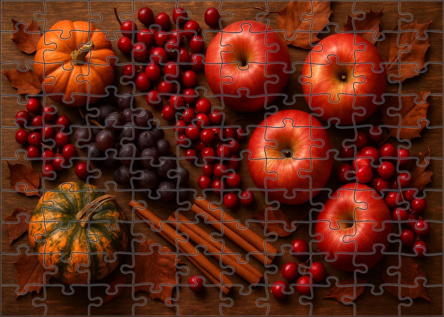Autumn Orchard Tabletop Puzzle Collection