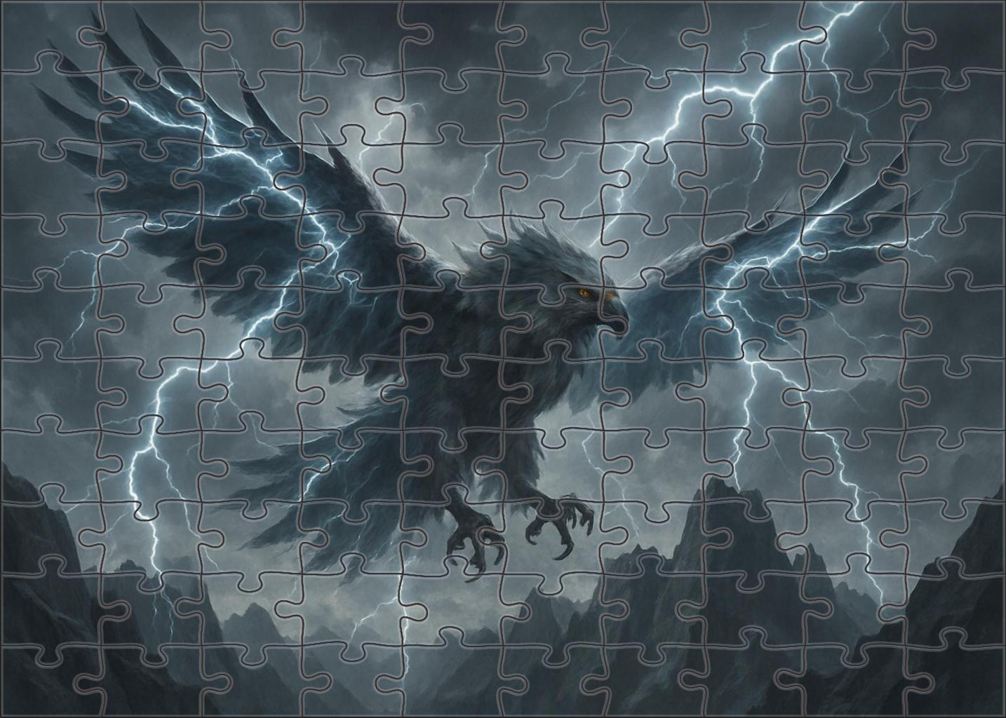 Stormweaver Rocling Skyborn Harbinger Of Tempests Puzzle For Adults