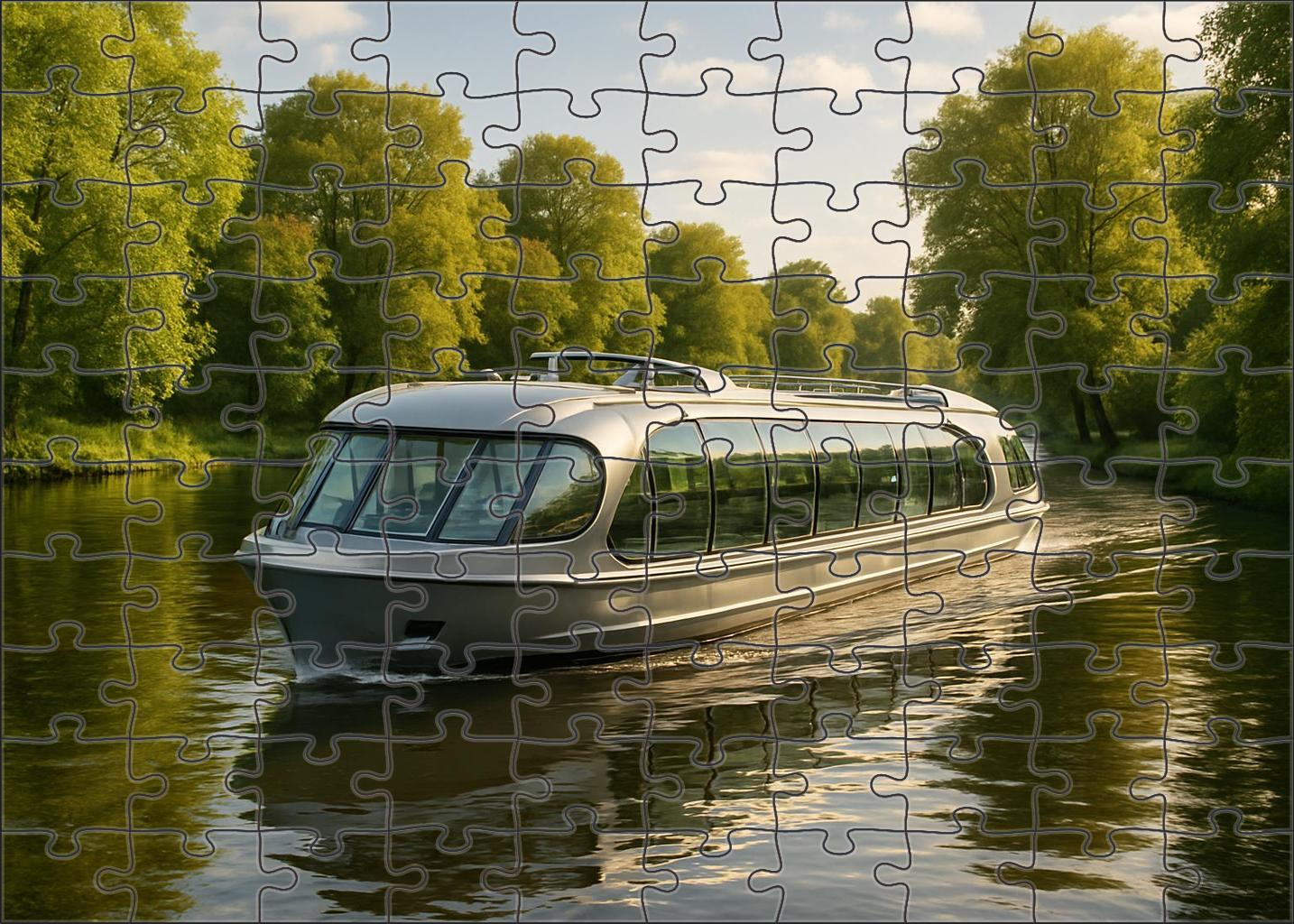 Hydrogen-fueled River Cruiser Easy Puzzles