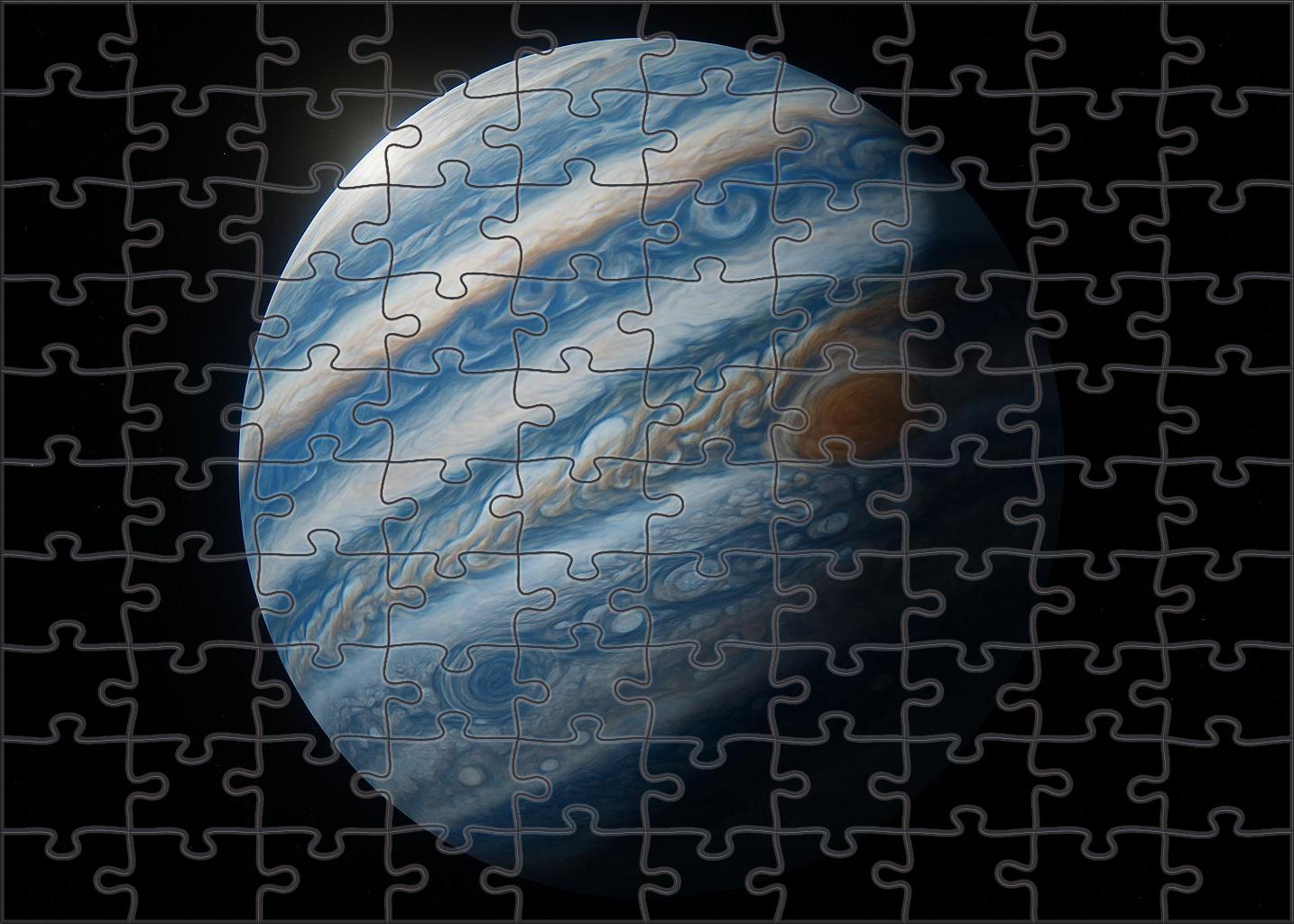 Azure Cyclone Bands Puzzle Collection