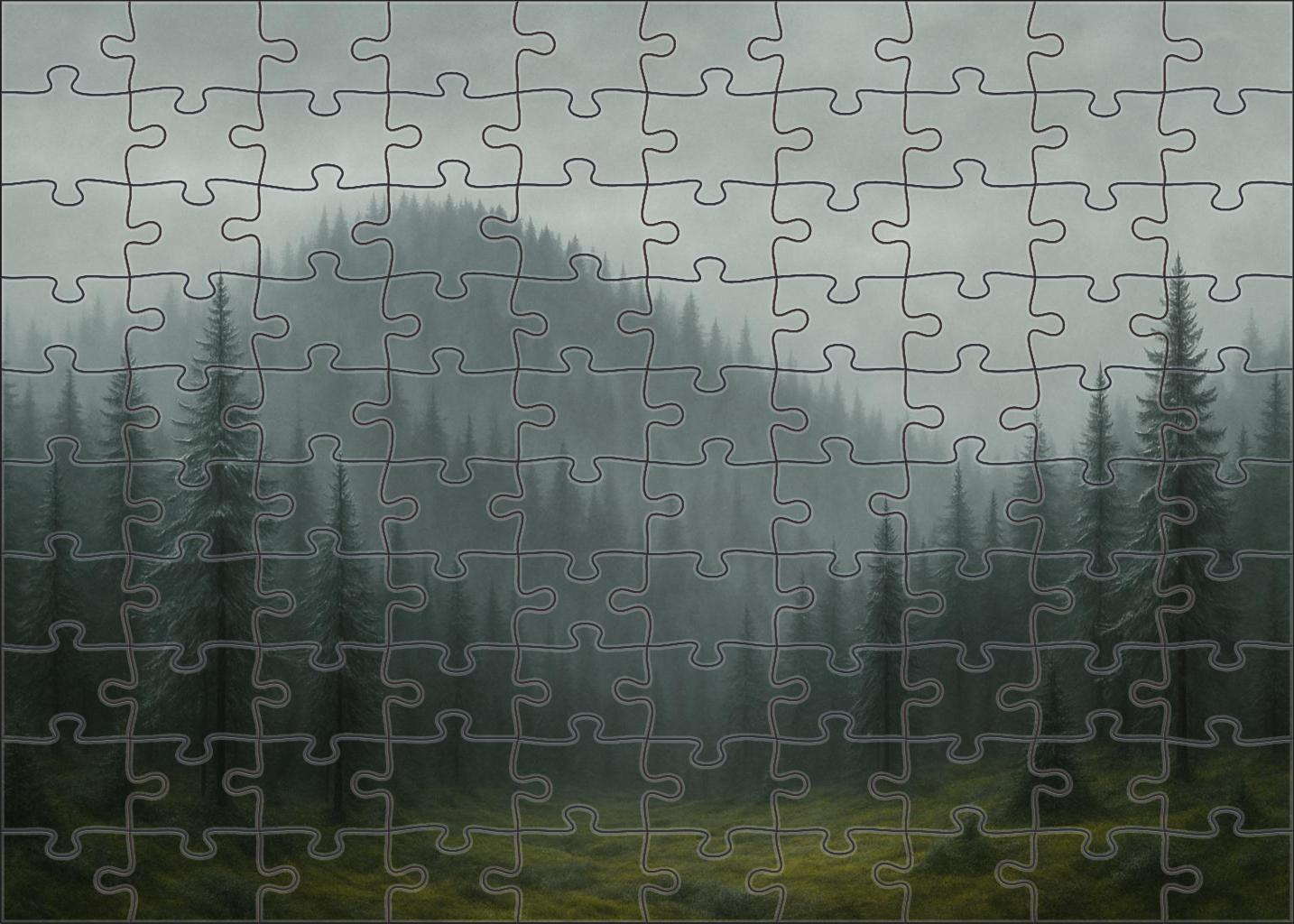Silver Pine Ridge Puzzle For Adults